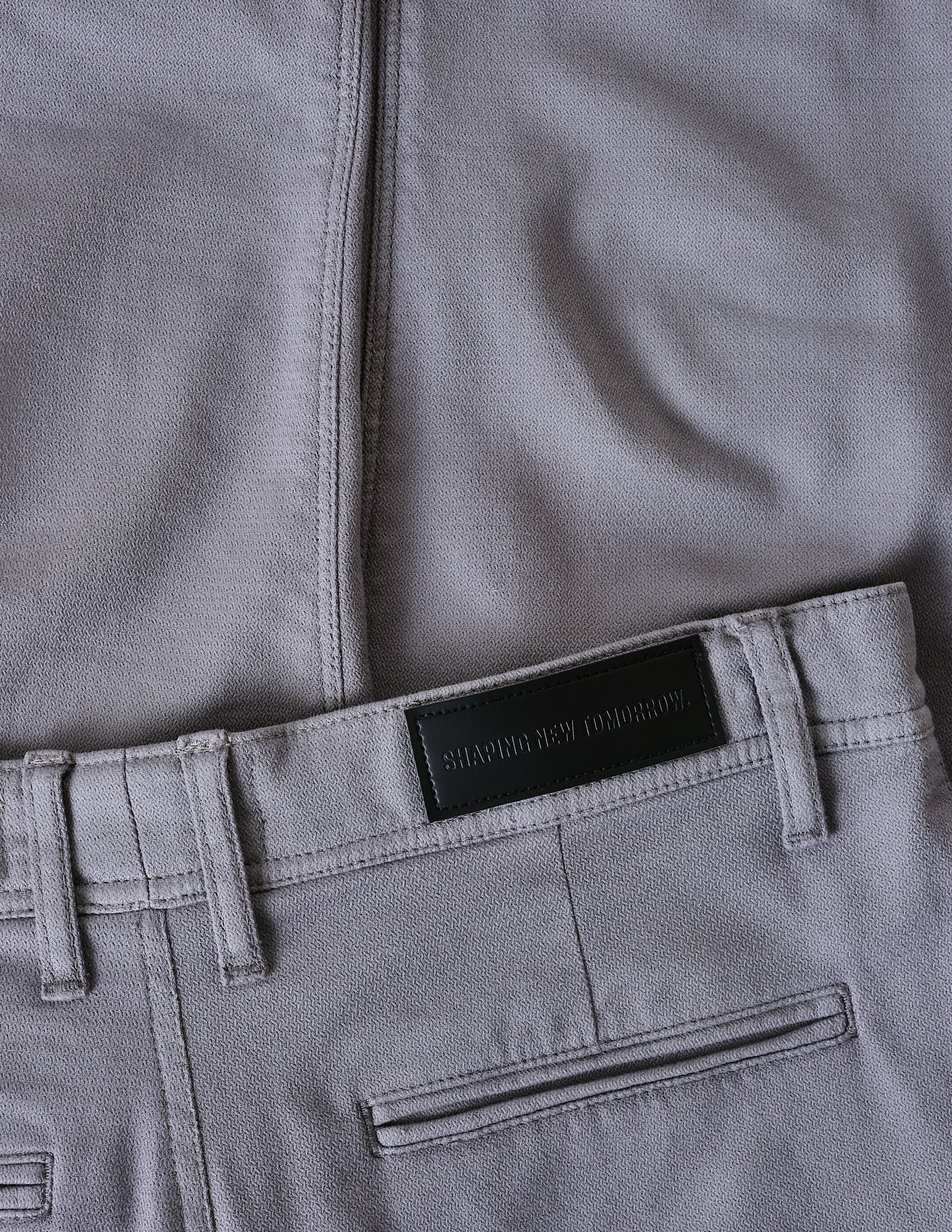 Classic Pants Slim Light Grey